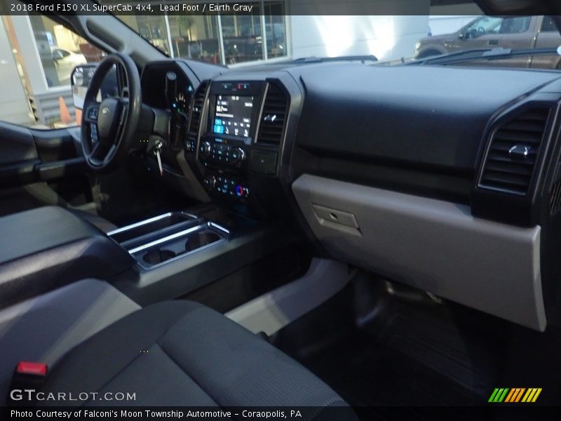 Lead Foot / Earth Gray 2018 Ford F150 XL SuperCab 4x4