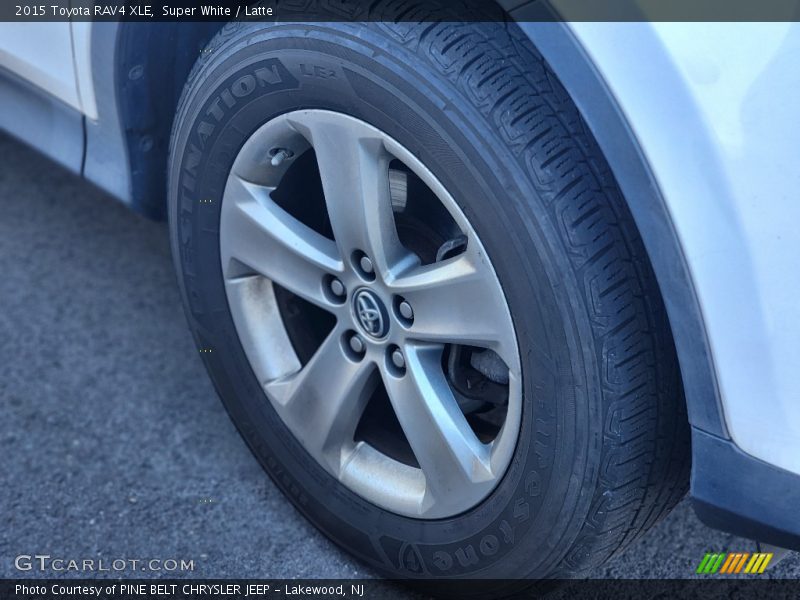 Super White / Latte 2015 Toyota RAV4 XLE