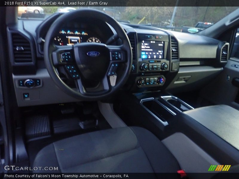 Lead Foot / Earth Gray 2018 Ford F150 XL SuperCab 4x4