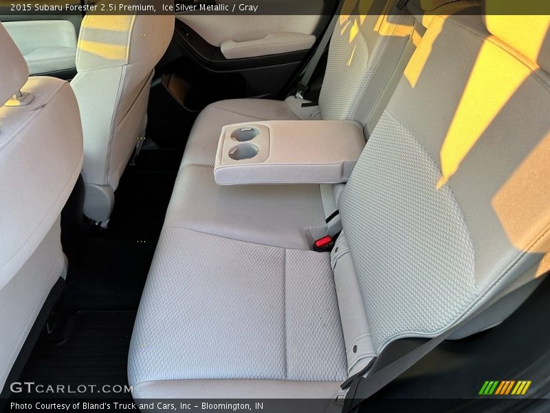 Ice Silver Metallic / Gray 2015 Subaru Forester 2.5i Premium