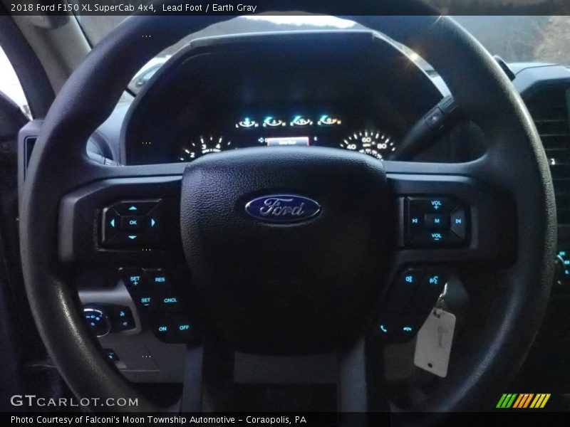 Lead Foot / Earth Gray 2018 Ford F150 XL SuperCab 4x4