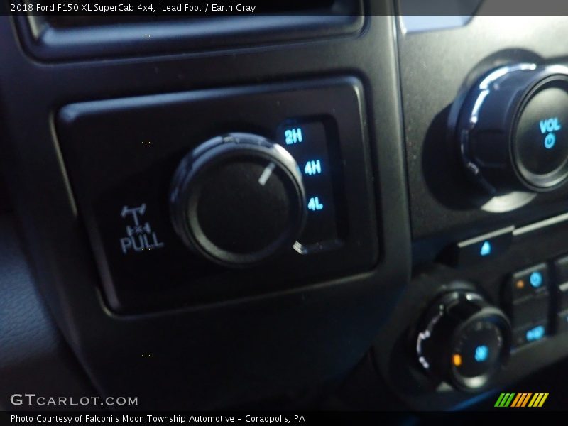 Lead Foot / Earth Gray 2018 Ford F150 XL SuperCab 4x4