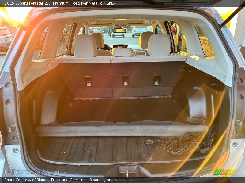 Ice Silver Metallic / Gray 2015 Subaru Forester 2.5i Premium