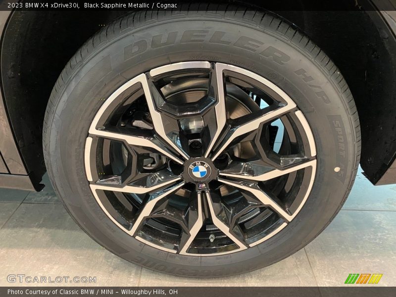 Black Sapphire Metallic / Cognac 2023 BMW X4 xDrive30i