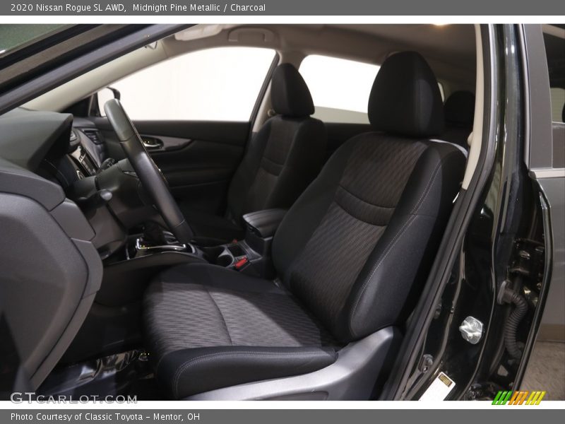 Midnight Pine Metallic / Charcoal 2020 Nissan Rogue SL AWD