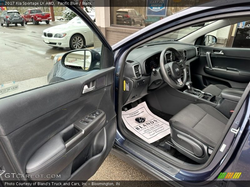 Pacific Blue / Black 2017 Kia Sportage LX AWD