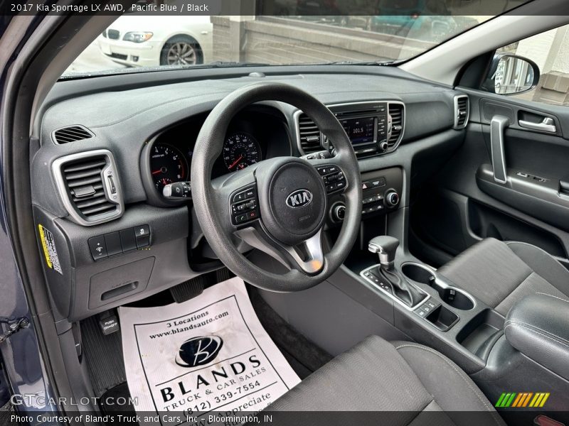 Pacific Blue / Black 2017 Kia Sportage LX AWD
