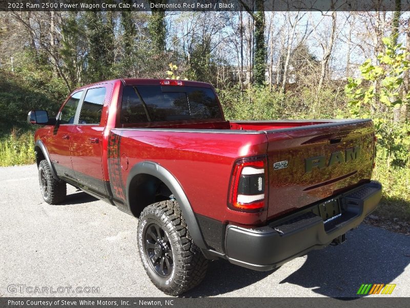 Delmonico Red Pearl / Black 2022 Ram 2500 Power Wagon Crew Cab 4x4
