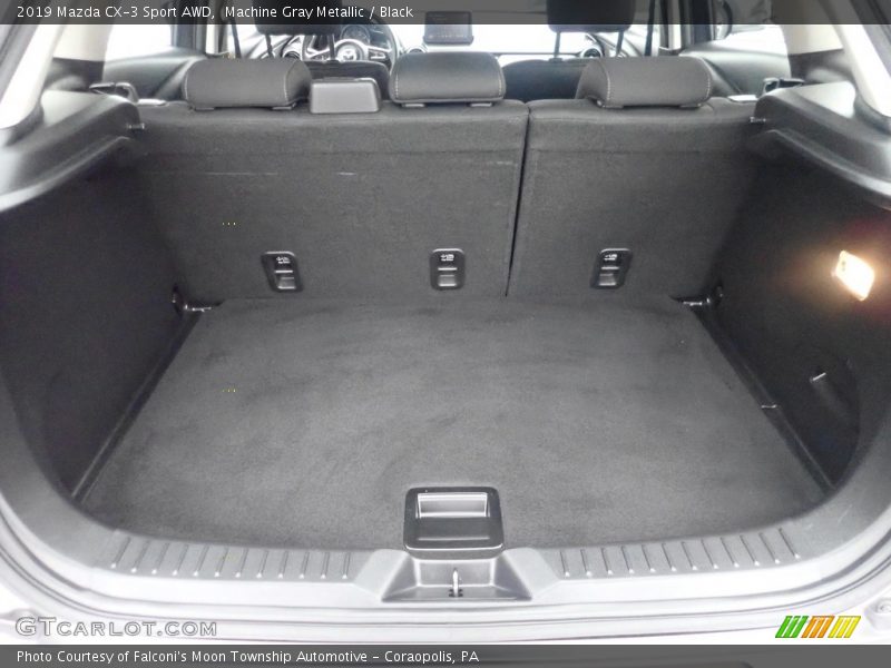 Machine Gray Metallic / Black 2019 Mazda CX-3 Sport AWD
