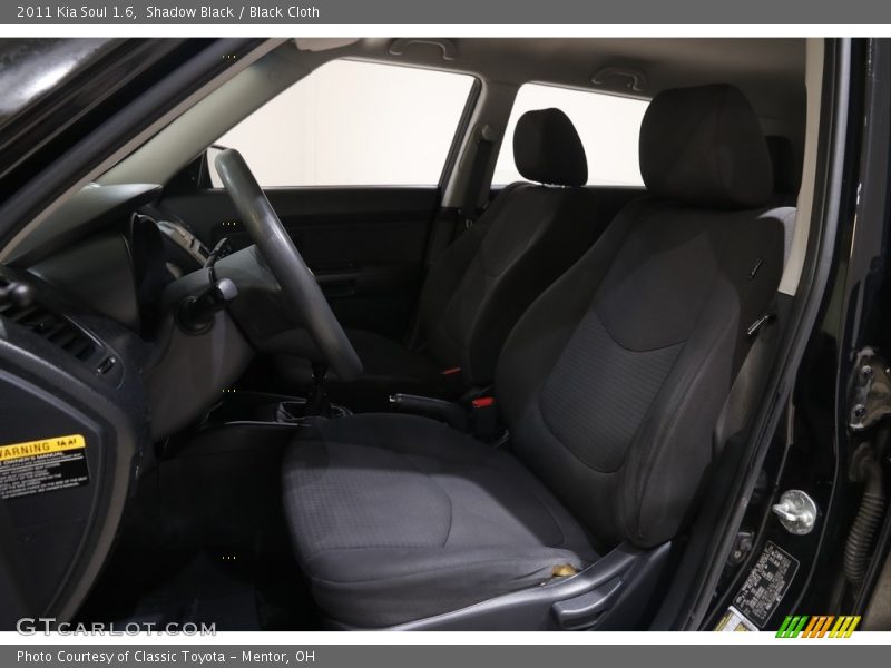 Shadow Black / Black Cloth 2011 Kia Soul 1.6