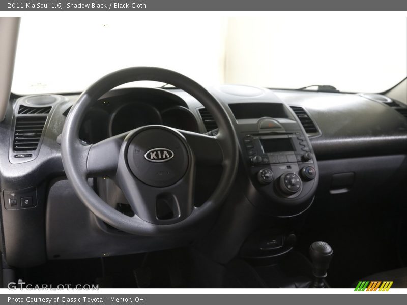 Shadow Black / Black Cloth 2011 Kia Soul 1.6
