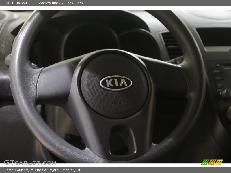 Shadow Black / Black Cloth 2011 Kia Soul 1.6