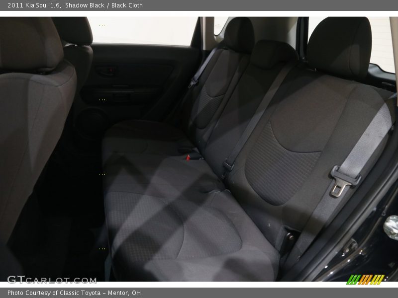 Shadow Black / Black Cloth 2011 Kia Soul 1.6