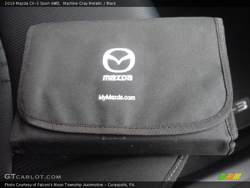 Machine Gray Metallic / Black 2019 Mazda CX-3 Sport AWD