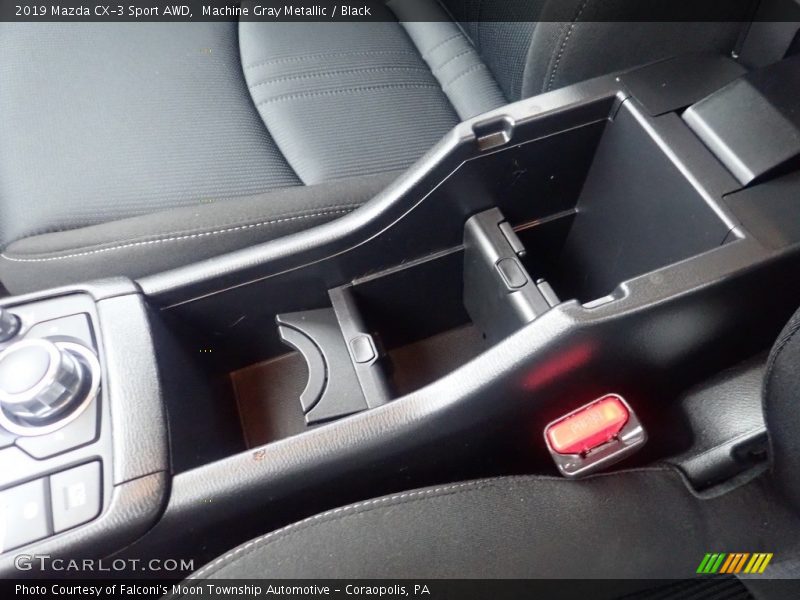 Machine Gray Metallic / Black 2019 Mazda CX-3 Sport AWD