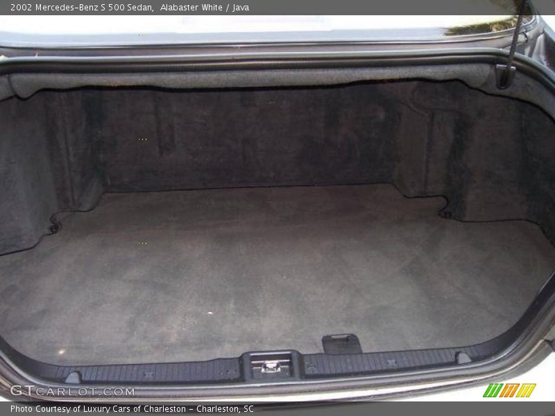 Alabaster White / Java 2002 Mercedes-Benz S 500 Sedan