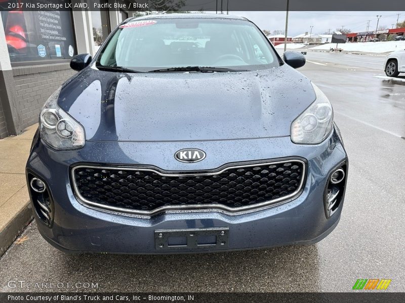 Pacific Blue / Black 2017 Kia Sportage LX AWD