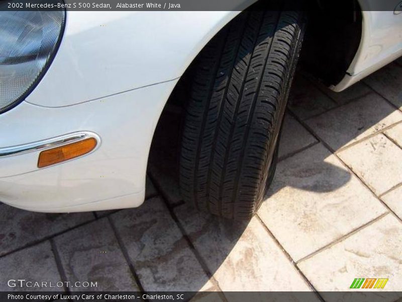 Alabaster White / Java 2002 Mercedes-Benz S 500 Sedan