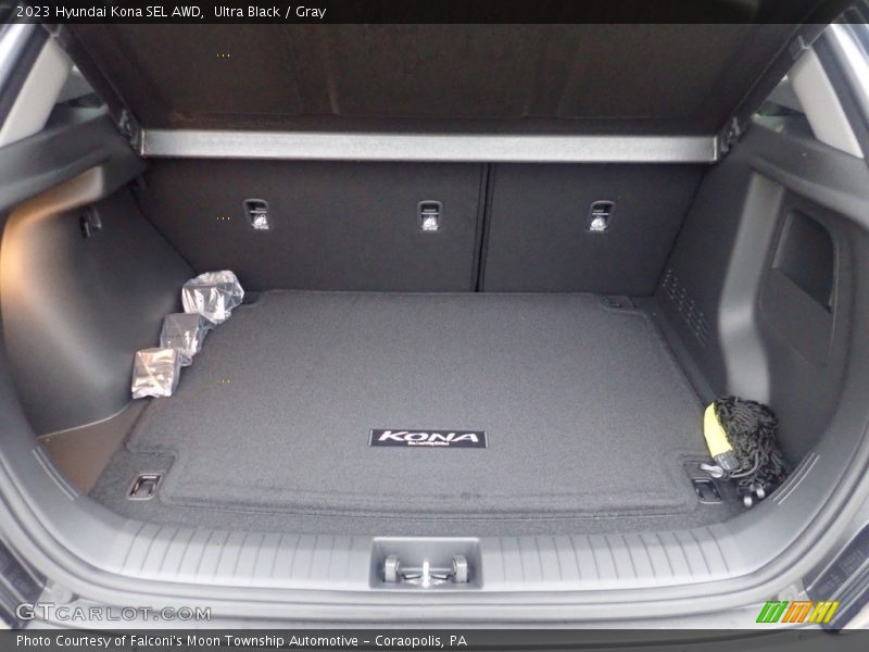 Ultra Black / Gray 2023 Hyundai Kona SEL AWD