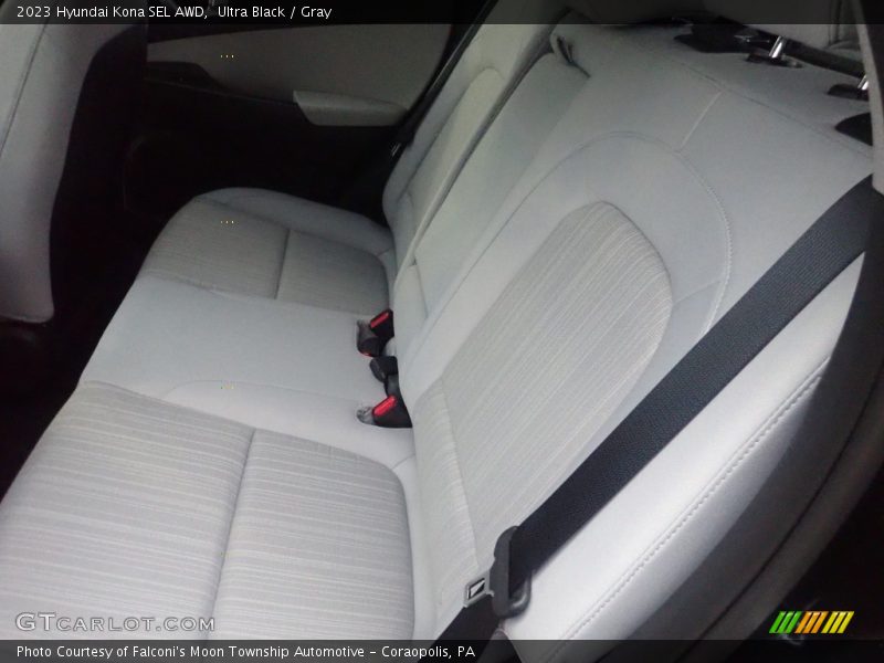 Ultra Black / Gray 2023 Hyundai Kona SEL AWD