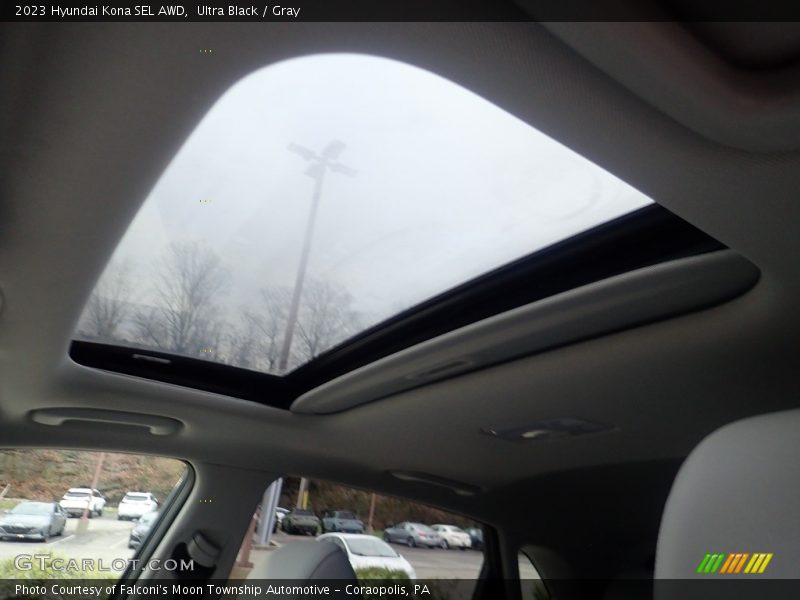 Ultra Black / Gray 2023 Hyundai Kona SEL AWD