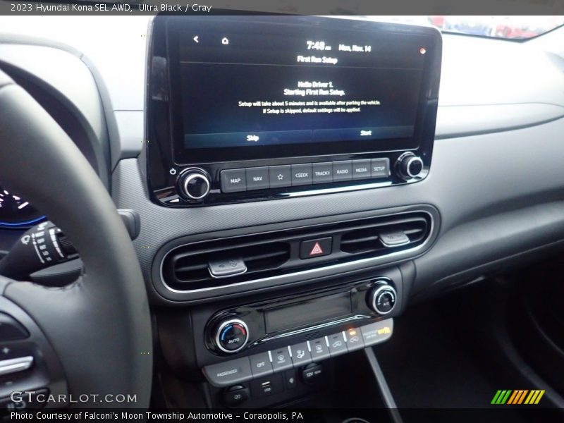 Ultra Black / Gray 2023 Hyundai Kona SEL AWD