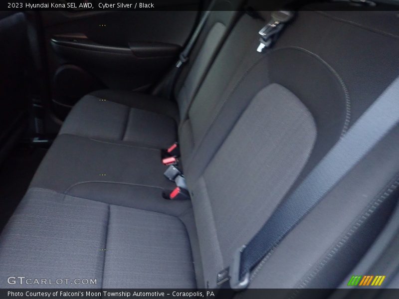 Cyber Silver / Black 2023 Hyundai Kona SEL AWD