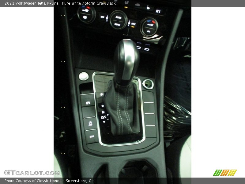 Pure White / Storm Gray/Black 2021 Volkswagen Jetta R-Line