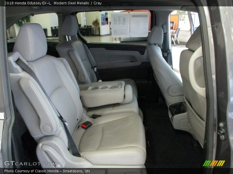 Modern Steel Metallic / Gray 2018 Honda Odyssey EX-L