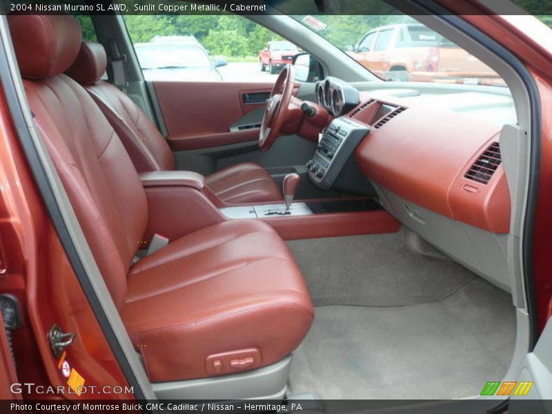 Sunlit Copper Metallic / Cabernet 2004 Nissan Murano SL AWD