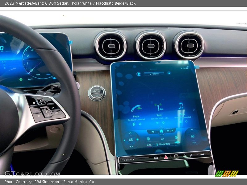 Navigation of 2023 C 300 Sedan