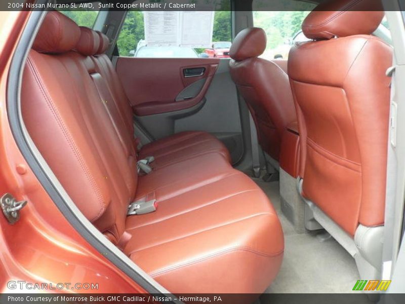 Sunlit Copper Metallic / Cabernet 2004 Nissan Murano SL AWD