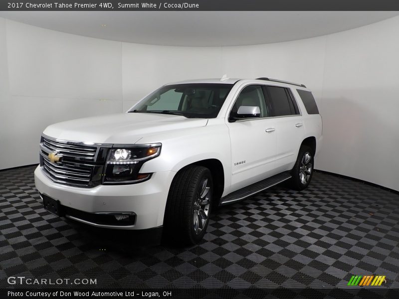 Summit White / Cocoa/Dune 2017 Chevrolet Tahoe Premier 4WD
