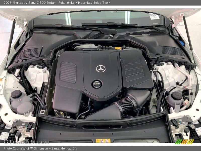  2023 C 300 Sedan Engine - 2.0 Liter Turbocharged DOHC 16-Valve VVT 4 Cylinder
