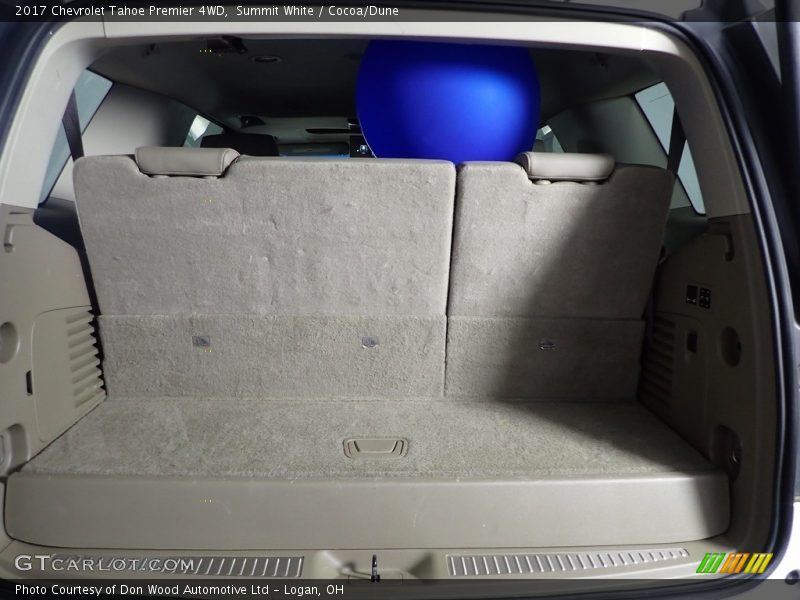 Summit White / Cocoa/Dune 2017 Chevrolet Tahoe Premier 4WD