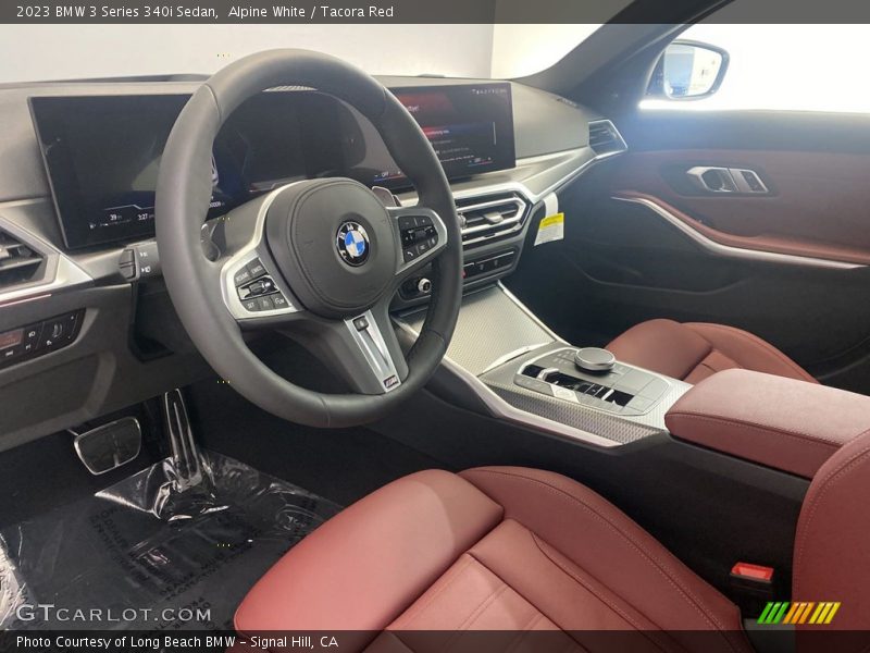 Front Seat of 2023 3 Series 340i Sedan