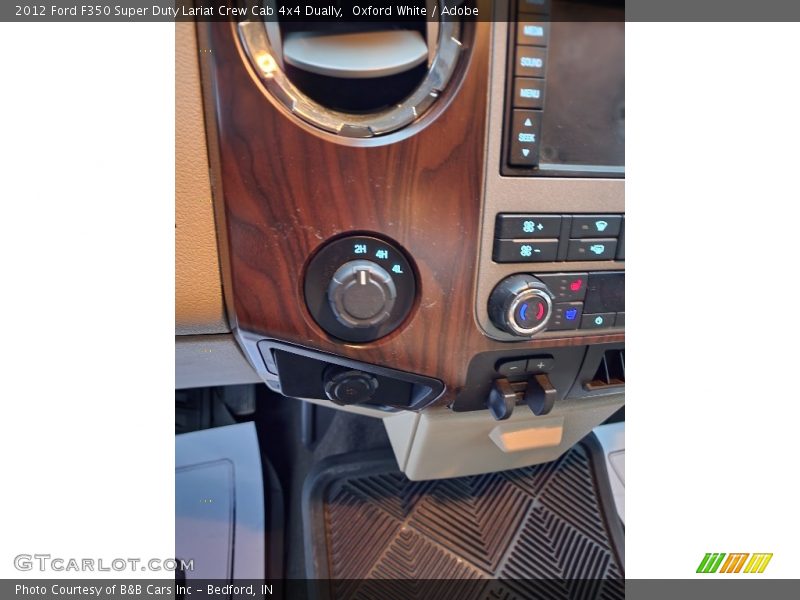 Oxford White / Adobe 2012 Ford F350 Super Duty Lariat Crew Cab 4x4 Dually