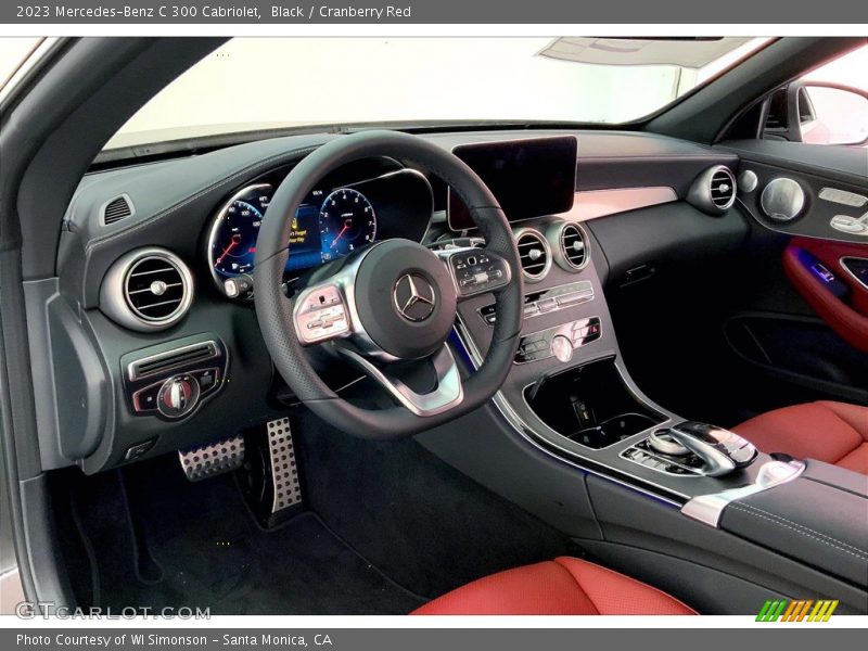 Front Seat of 2023 C 300 Cabriolet
