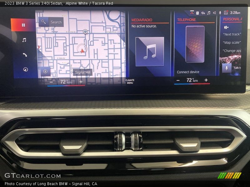 Controls of 2023 3 Series 340i Sedan