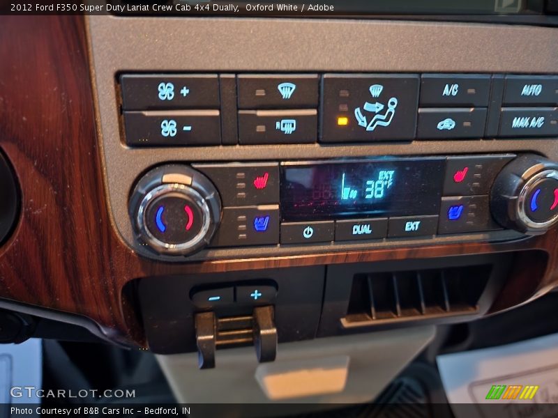 Oxford White / Adobe 2012 Ford F350 Super Duty Lariat Crew Cab 4x4 Dually
