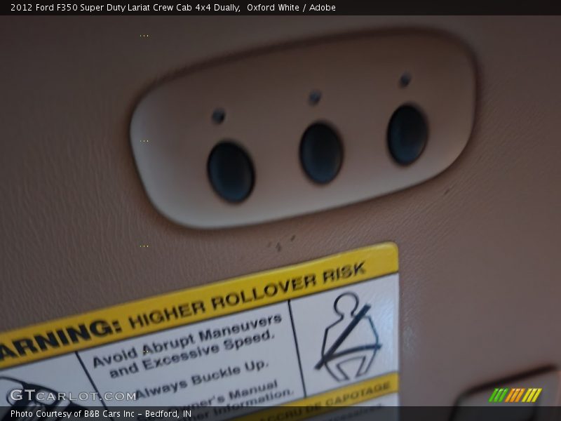 Oxford White / Adobe 2012 Ford F350 Super Duty Lariat Crew Cab 4x4 Dually