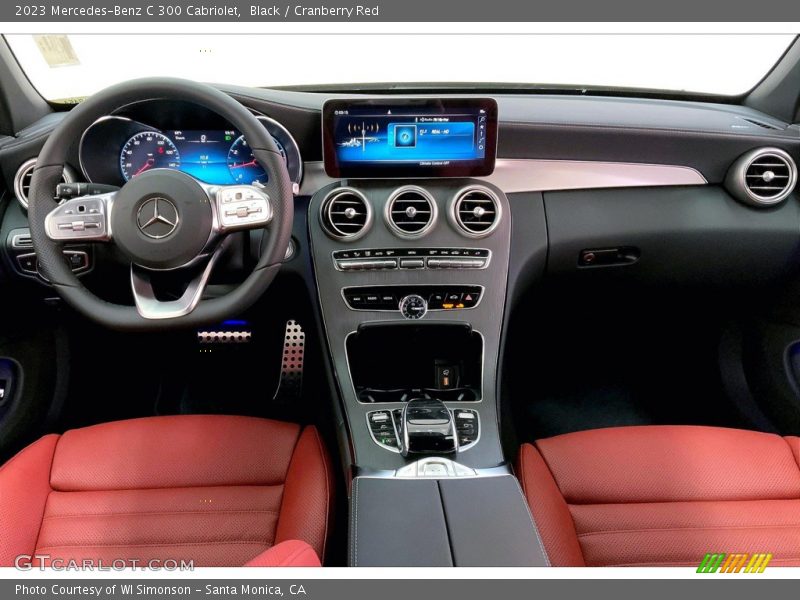 Dashboard of 2023 C 300 Cabriolet