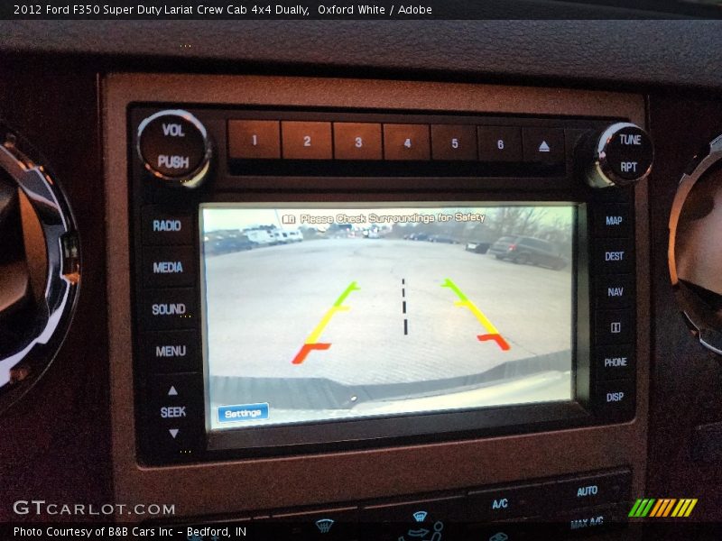 Oxford White / Adobe 2012 Ford F350 Super Duty Lariat Crew Cab 4x4 Dually