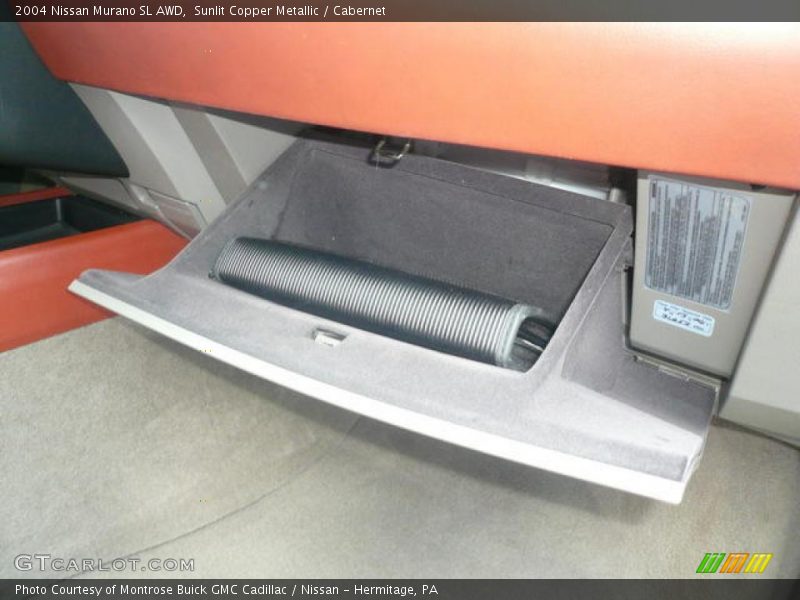 Sunlit Copper Metallic / Cabernet 2004 Nissan Murano SL AWD