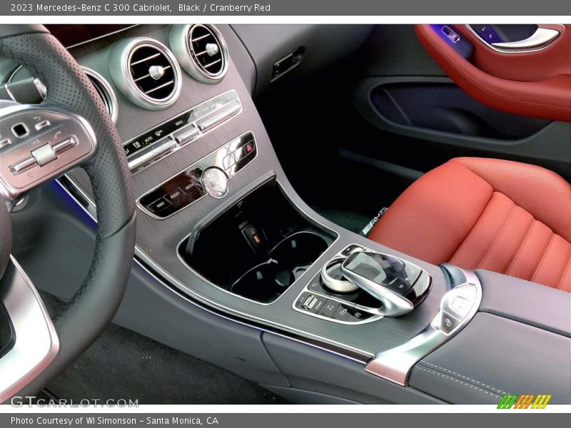 Controls of 2023 C 300 Cabriolet