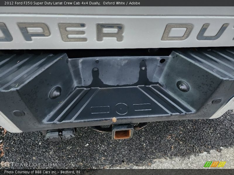 Oxford White / Adobe 2012 Ford F350 Super Duty Lariat Crew Cab 4x4 Dually