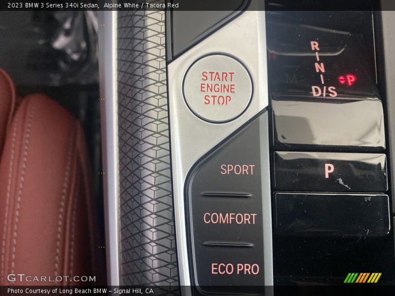 Controls of 2023 3 Series 340i Sedan