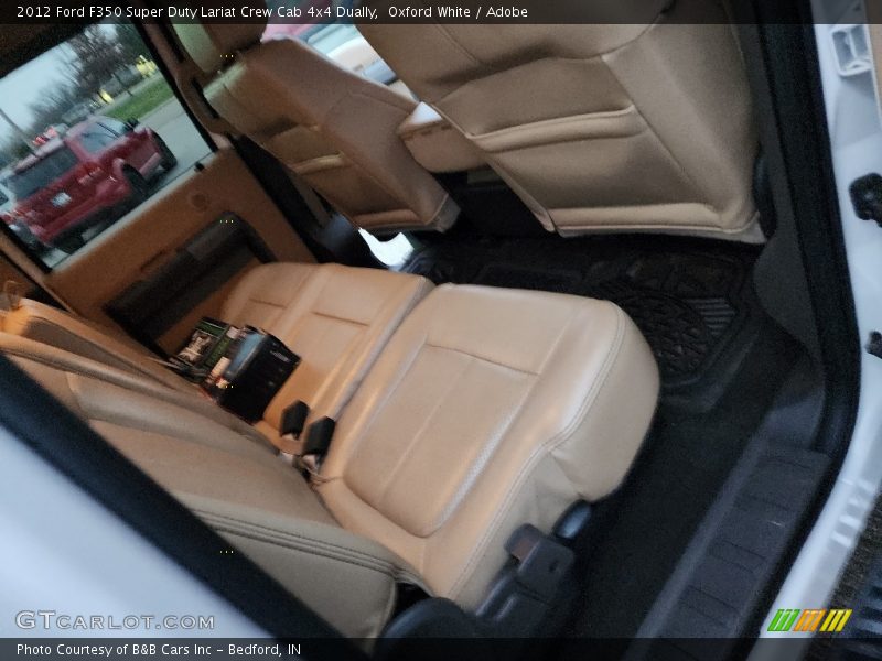 Oxford White / Adobe 2012 Ford F350 Super Duty Lariat Crew Cab 4x4 Dually