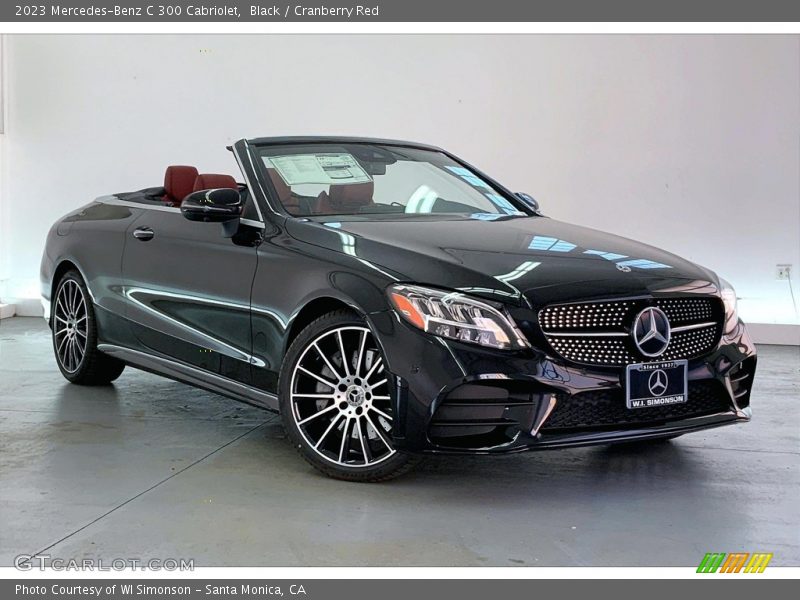 Front 3/4 View of 2023 C 300 Cabriolet