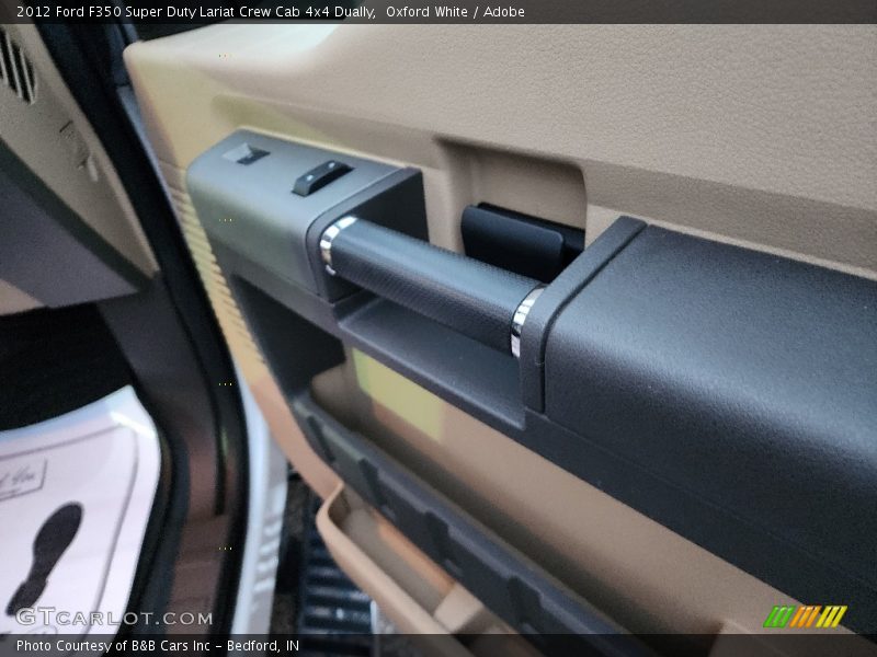 Oxford White / Adobe 2012 Ford F350 Super Duty Lariat Crew Cab 4x4 Dually
